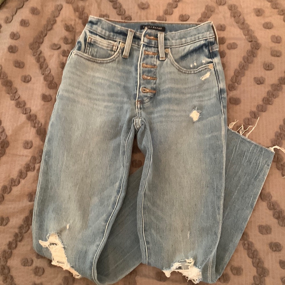 Lucky Brand Brigette High Rise Crop Jean